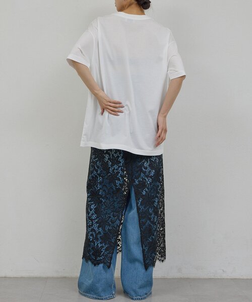 GALLARDAGALANTE(ガリャルダガランテ)の「【PEAS】フォトTee(Tシャツ/カットソー・レディース・ホワイト系その他/ホワイト系その他2・FREE)」の3枚目の写真