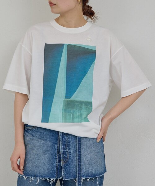 GALLARDAGALANTE(ガリャルダガランテ)の「【PEAS】フォトTee(Tシャツ/カットソー・レディース・ホワイト系その他/ホワイト系その他2・FREE)」の18枚目の写真