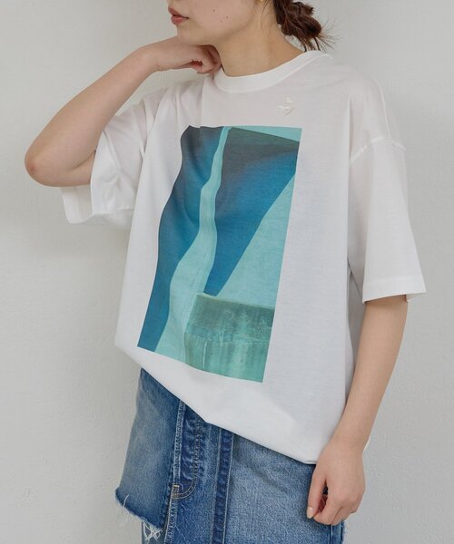 GALLARDAGALANTE(ガリャルダガランテ)の「【PEAS】フォトTee(Tシャツ/カットソー・レディース・ホワイト系その他/ホワイト系その他2・FREE)」の17枚目の写真