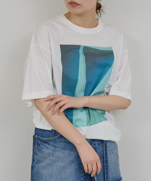 GALLARDAGALANTE(ガリャルダガランテ)の「【PEAS】フォトTee(Tシャツ/カットソー・レディース・ホワイト系その他/ホワイト系その他2・FREE)」の16枚目の写真