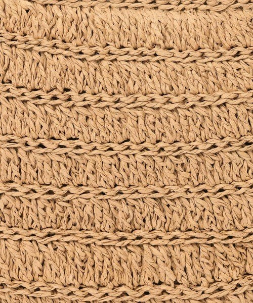 Elura(エルーラ)の「ウッドハンドルペーパートート/646461(ハンドバッグ・レディース・ベージュ/ブラウン・FREE)」の22枚目の写真