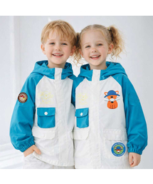 MINIDOU（ミニドウ）の「フォックスキャンピングウィンドブレーカー（ブルゾン）」