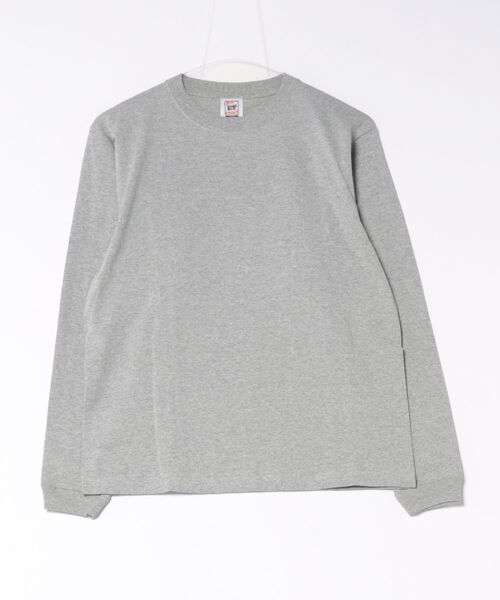 TONE SELECT WEAR（トーンセレクトウェア）の「CROSS&STITCH(クロスアンドステッチ) 6.2oz ヘヴィーウェイト ロングスリーブTシャツ リブ有 メンズ 【RL1216】（Tシャツ/カットソー・メンズ・ベージュ系その他/ホワイト/スミクロ/ブルー/グレー/ネイビー/ブラック/アイボリー・X-LARGE/LARGE/MEDIUM/SMALL）」の5枚目の写真