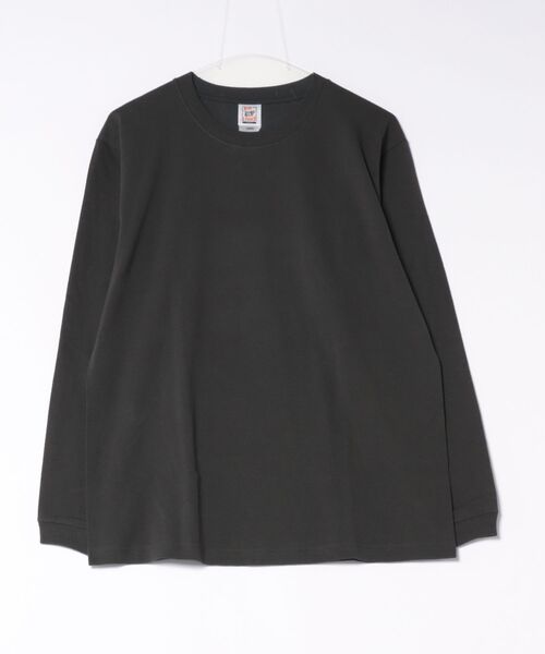 TONE SELECT WEAR（トーンセレクトウェア）の「CROSS&STITCH(クロスアンドステッチ) 6.2oz ヘヴィーウェイト ロングスリーブTシャツ リブ有 メンズ 【RL1216】（Tシャツ/カットソー・メンズ・ベージュ系その他/ホワイト/スミクロ/ブルー/グレー/ネイビー/ブラック/アイボリー・X-LARGE/LARGE/MEDIUM/SMALL）」の4枚目の写真