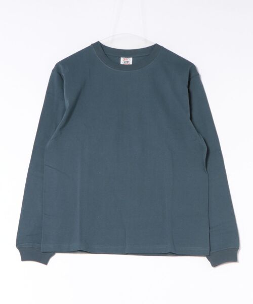 TONE SELECT WEAR（トーンセレクトウェア）の「CROSS&STITCH(クロスアンドステッチ) 6.2oz ヘヴィーウェイト ロングスリーブTシャツ リブ有 メンズ 【RL1216】（Tシャツ/カットソー・メンズ・ベージュ系その他/ホワイト/スミクロ/ブルー/グレー/ネイビー/ブラック/アイボリー・X-LARGE/LARGE/MEDIUM/SMALL）」の8枚目の写真