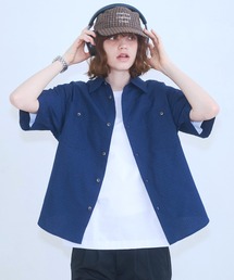 Zooodle（ズードル）の「Micro Check Short Sleeve Shirt - マイクロチェック半袖シャツ -（シャツ/ブラウス）」