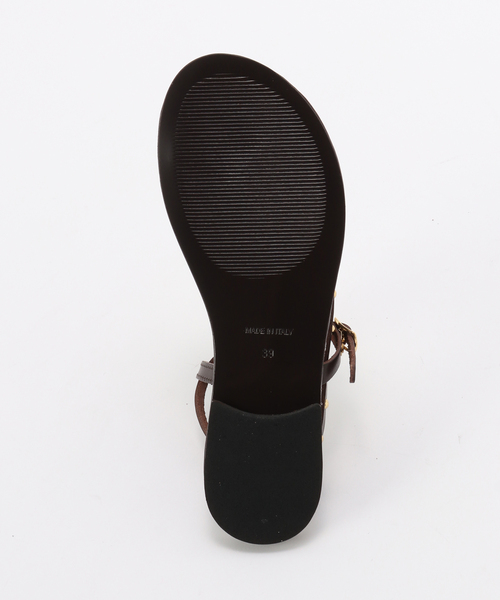 CORSO ROMA,9(コルソローマ)の「《WEB+一部店舗限定》CORSO ROMA9/ コルソローマノーヴェ STUDS TONGS(サンダル・レディース・ブラウン/ブラック・23.5cm/23cm/24.5cm/24cm)」の13枚目の写真