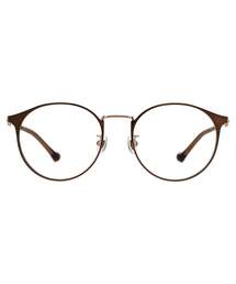 Zoff（ゾフ）の「【鹿の間コラボ】Zoff｜SHIKANOMA ボストン型 サングラス #1｜中顔面短縮みえ クリアレンズ メタルフレーム  メタル おしゃれ 可愛い フェミニン 紫外線対策 UVカット UV100%カット レディース 女性用（サングラス）」