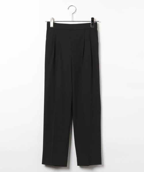 GLOBAL WORK（グローバルワーク）の「ウツクシルエットDRYテーパードパンツ/636544（その他パンツ・レディース・ネイビー/ブラウン系その他3/チャコールグレー/ブラック/グレイッシュベージュ・XX-LARGE/L-Long/XL-Long/M-Long/LARGE/MEDIUM/X-LARGE/SMALL/S-Long/X-SMALL）」の2枚目の写真
