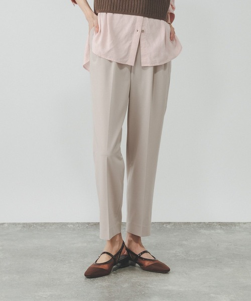 GLOBAL WORK(グローバルワーク)の「ウツクシルエットDRYテーパードパンツ/636544(その他パンツ・レディース・ネイビー/ブラウン系その他3/チャコールグレー/ブラック/グレイッシュベージュ・XX-LARGE/L-Long/XL-Long/M-Long/LARGE/MEDIUM/X-LARGE/SMALL/S-Long/X-SMALL)」の13枚目の写真