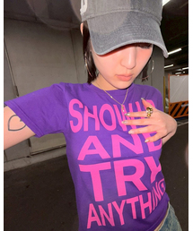 Oriens JOURNAL STANDARD（オリエンス ジャーナルスタンダード）の「《追加》SHOW UP プリントTEE（Tシャツ/カットソー）」