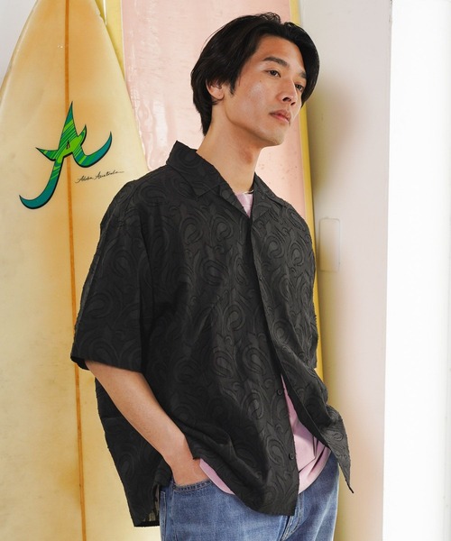 BAYFLOW(ベイフロー)の「インドジャガードシャツ(シャツ/ブラウス・メンズ・オレンジ/ブラック・LARGE/MEDIUM)」の11枚目の写真