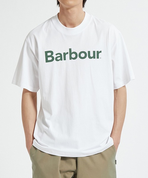 Barbour(バブアー)の「【barbour】barbour pensford os t-shirt(Tシャツ/カットソー・メンズ・オリーブ/ブラック/ホワイト/ネイビー・36/34/40/38/42)」の2枚目の写真