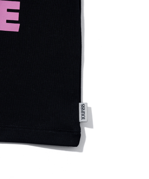 YOUHEE（ユヒ）の「MOVIE YOUHEE LETTERING T-SHIRTS_BLACK（Tシャツ/カットソー・レディース・その他・FREE）」の7枚目の写真