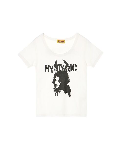 BUNNY GIRL チビTシャツ（Tシャツ/カットソー）｜HYSTERIC GLAMOUR