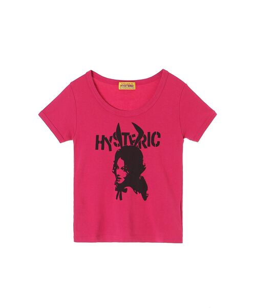 BUNNY GIRL チビTシャツ（Tシャツ/カットソー）｜HYSTERIC GLAMOUR