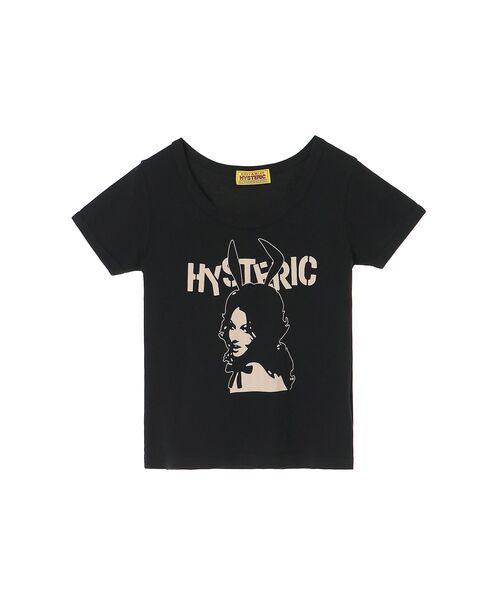 BUNNY GIRL チビTシャツ（Tシャツ/カットソー）｜HYSTERIC GLAMOUR