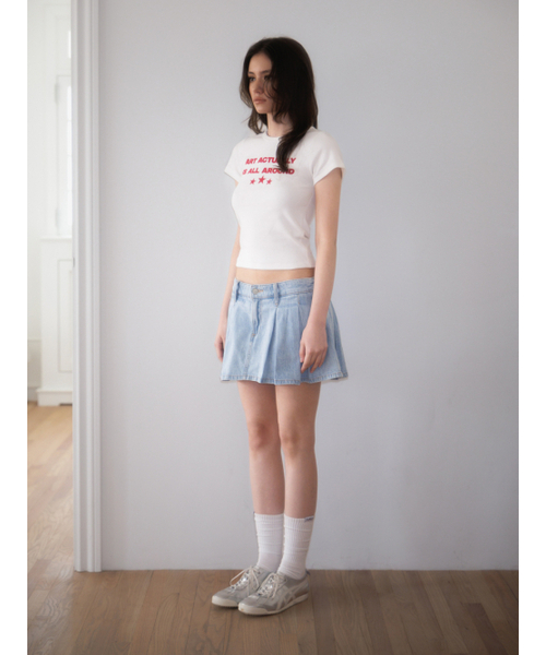 ROSEFRANTZ（ロゼフランツ）の「Star Lettering T-shirt [White]（Tシャツ/カットソー・レディース・ホワイト・SMALL/MEDIUM）」の3枚目の写真