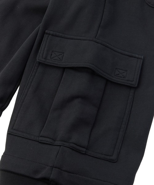 X-girl(エックスガール)の「EMBLEM POCKET 2WAY BUGGY SWEATPANTS(スウェットパンツ・レディース・アッシュ/ブラック・S/M)」の17枚目の写真