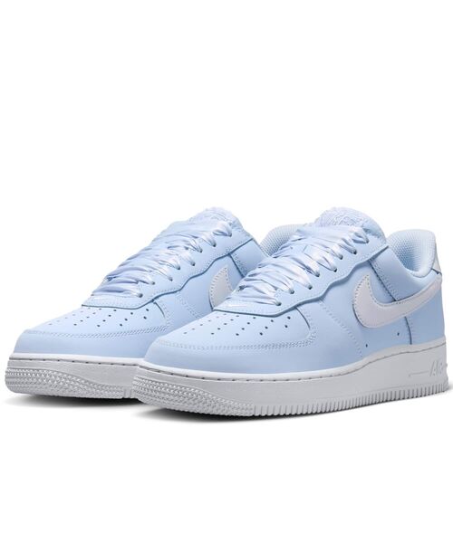 NIKE(ナイキ)の「ナイキ エア フォース 1 レトロ プレミアム ウィメンズシューズ / Nike Air Force 1 Retro Premium Women's Shoes IR0871-400 Hydrogen Blue(スニーカー・レディース・クリアブルー・23/23.5/24/24.5/22/22.5/25/25.5/26)」の5枚目の写真