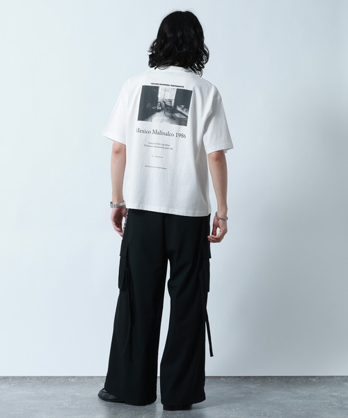 RAGEBLUE(レイジブルー)の「【Yoichiro Nishimura】モノクロフォトプリントTシャツ(Tシャツ/カットソー・メンズ・ブラック/グレー系その他/その他5・MEDIUM/LARGE)」の11枚目の写真