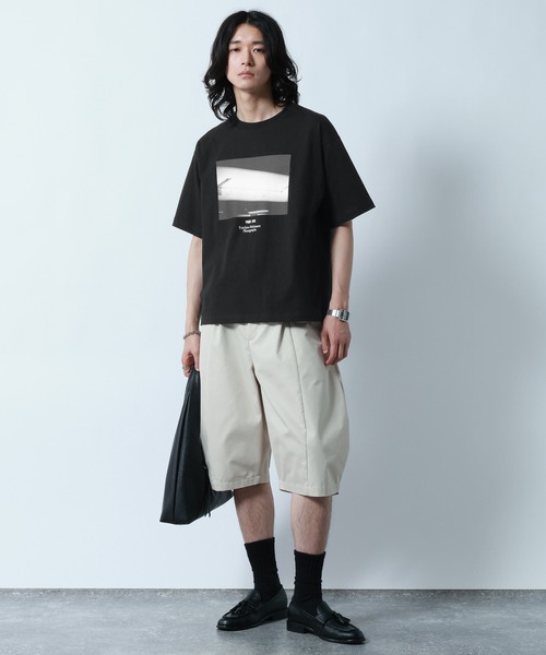 RAGEBLUE(レイジブルー)の「【Yoichiro Nishimura】モノクロフォトプリントTシャツ(Tシャツ/カットソー・メンズ・ブラック/グレー系その他/その他5・MEDIUM/LARGE)」の20枚目の写真