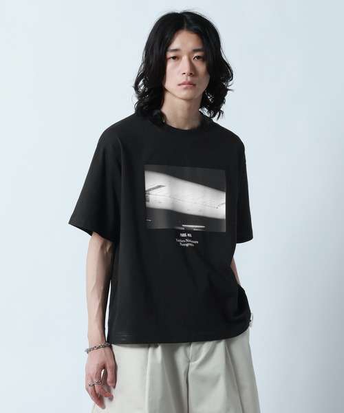 RAGEBLUE(レイジブルー)の「【Yoichiro Nishimura】モノクロフォトプリントTシャツ(Tシャツ/カットソー・メンズ・ブラック/グレー系その他/その他5・MEDIUM/LARGE)」の21枚目の写真