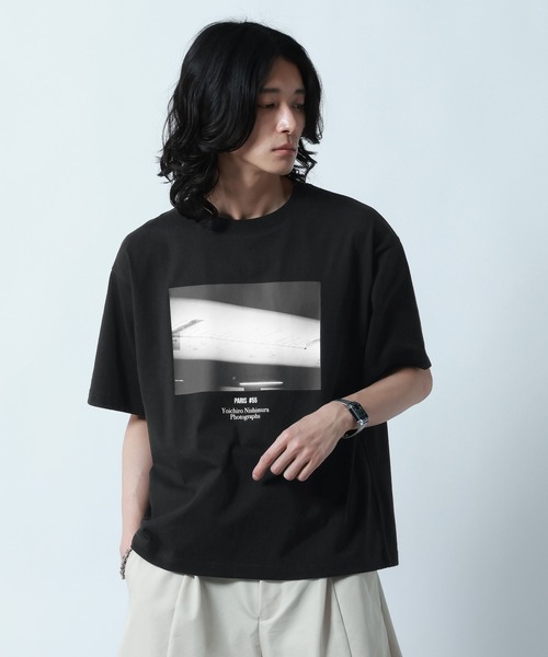 RAGEBLUE(レイジブルー)の「【Yoichiro Nishimura】モノクロフォトプリントTシャツ(Tシャツ/カットソー・メンズ・ブラック/グレー系その他/その他5・MEDIUM/LARGE)」の22枚目の写真