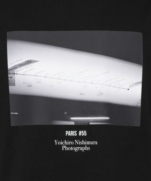 RAGEBLUE(レイジブルー)の「【Yoichiro Nishimura】モノクロフォトプリントTシャツ(Tシャツ/カットソー・メンズ・ブラック/グレー系その他/その他5・MEDIUM/LARGE)」の6枚目の写真