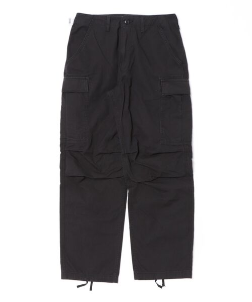 EDWIN(エドウィン)の「【EDWIN/エドウイン】【軽量 丈夫なリップストップ】リップストップカーゴパンツ ミリタリーパンツ 軍パン ワークパンツ キャンプ アウトドア 釣り(カーゴパンツ・メンズ・ブラック/グレー・SMALL/X-LARGE/LARGE/MEDIUM)」の2枚目の写真