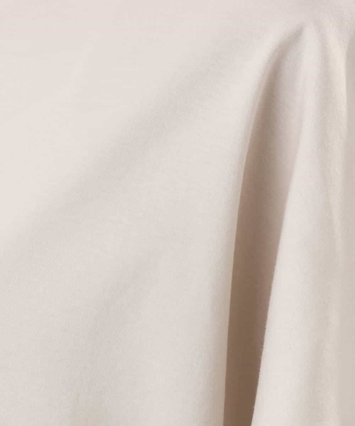 MK MICHEL KLEIN（エムケーミッシェルクラン）の「[接触冷感/洗える]裾ドロストデザインカットソー（Tシャツ/カットソー・レディース・ライトグレー/ホワイト/ブルー/ネイビー・38）」の9枚目の写真