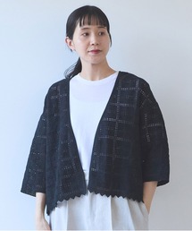 △cotton Lace haori blouse