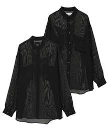 BACK STAR★ MESH SHIRT