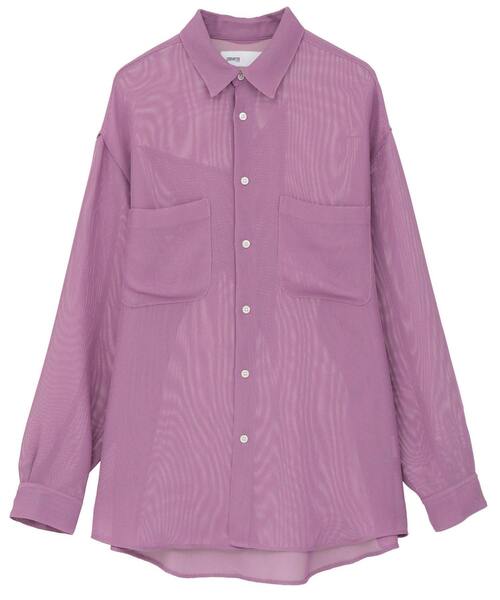 CONVERSE TOKYO(コンバーストウキョウ)の「BACK STAR★ MESH SHIRT(シャツ/ブラウス・レディース・ネイビー/ブラック/ライラック・MEDIUM/SMALL)」の21枚目の写真