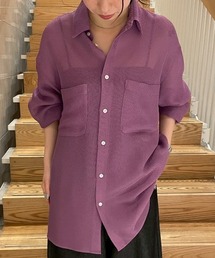 BACK STAR★ MESH SHIRT