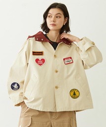 MILKFED. | PATCH HOODED JACKET(ブルゾン)