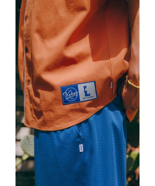 KEBOZ(ケボズ)の「TG CLASSIC BASEBALL JERSEY(シャツ/ブラウス・メンズ・オレンジ/ホワイト/ネイビー/グリーン・L/M/XL/S)」の13枚目の写真
