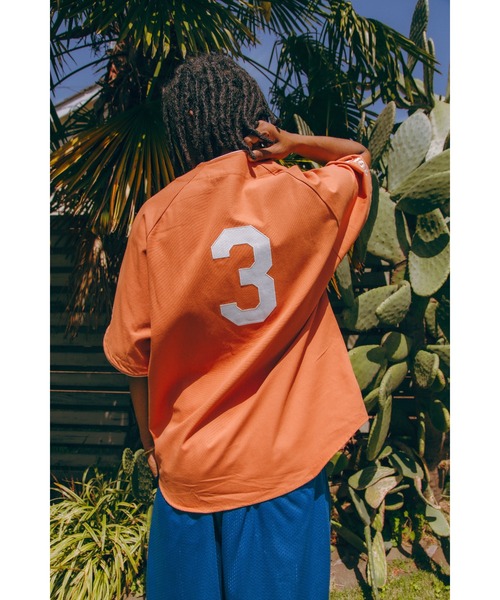 KEBOZ(ケボズ)の「TG CLASSIC BASEBALL JERSEY(シャツ/ブラウス・メンズ・オレンジ/ホワイト/ネイビー/グリーン・L/M/XL/S)」の8枚目の写真