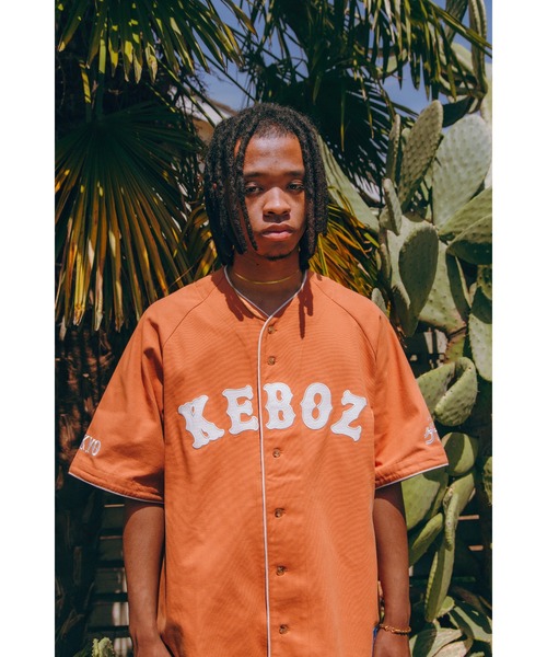 KEBOZ(ケボズ)の「TG CLASSIC BASEBALL JERSEY(シャツ/ブラウス・メンズ・オレンジ/ホワイト/ネイビー/グリーン・L/M/XL/S)」の6枚目の写真