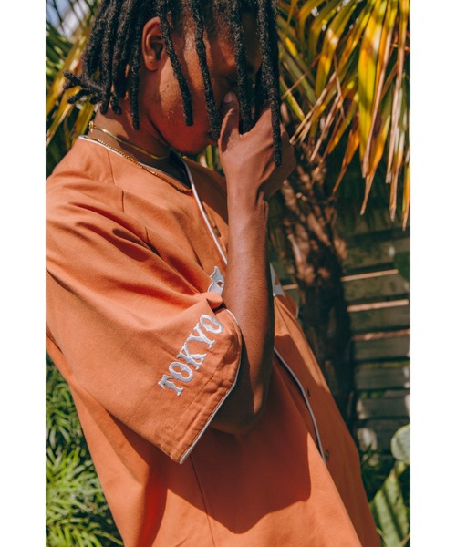 KEBOZ(ケボズ)の「TG CLASSIC BASEBALL JERSEY(シャツ/ブラウス・メンズ・オレンジ/ホワイト/ネイビー/グリーン・L/M/XL/S)」の7枚目の写真