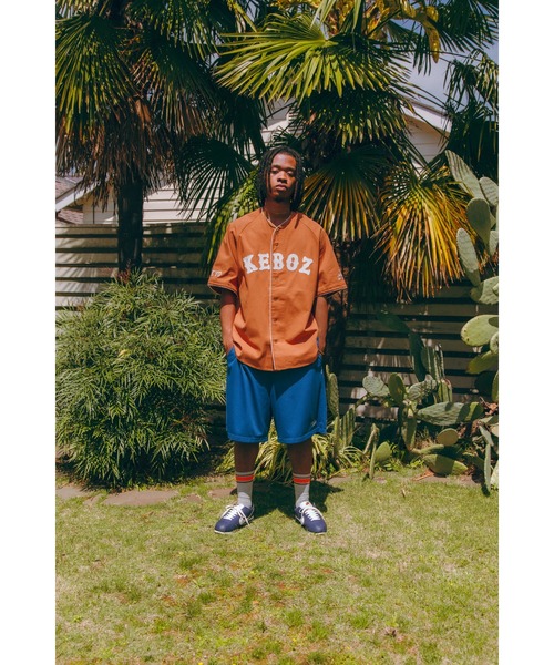 KEBOZ(ケボズ)の「TG CLASSIC BASEBALL JERSEY(シャツ/ブラウス・メンズ・オレンジ/ホワイト/ネイビー/グリーン・L/M/XL/S)」の9枚目の写真