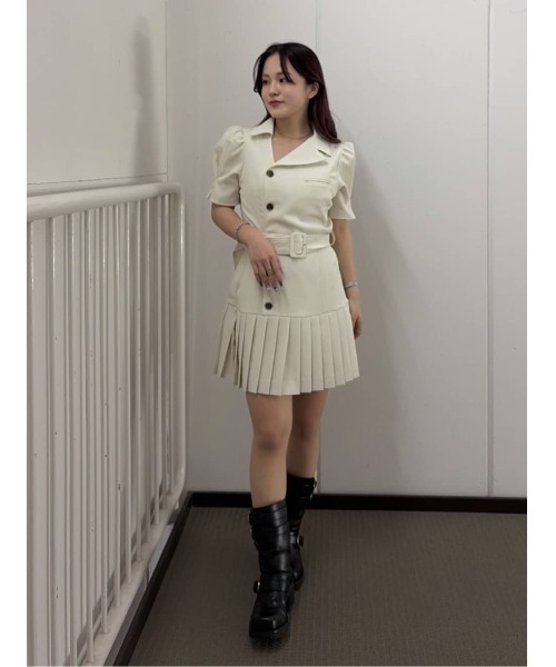 SLY（スライ）の「ASYMMETRY PLEATS S/OP アシンメトリープリーツ