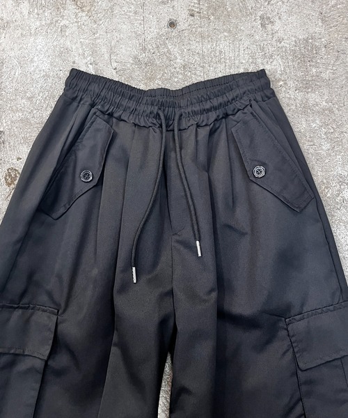 CALIFORNIA OUTFITTERS(カリフォルニア アウトフィッターズ)の「5C12 ワイドカーゴ イージーパンツ(カーゴパンツ・メンズ・ブラック/カーキ/ベージュ・FREE)」の6枚目の写真