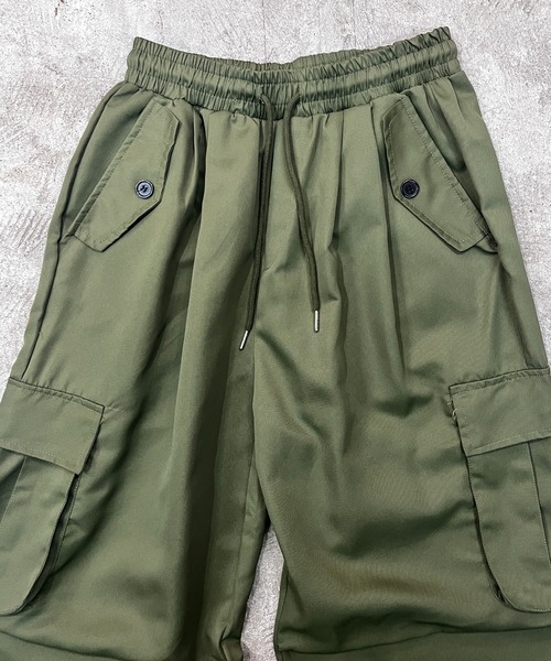 CALIFORNIA OUTFITTERS(カリフォルニア アウトフィッターズ)の「5C12 ワイドカーゴ イージーパンツ(カーゴパンツ・メンズ・ブラック/カーキ/ベージュ・FREE)」の18枚目の写真
