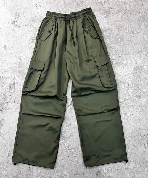CALIFORNIA OUTFITTERS(カリフォルニア アウトフィッターズ)の「5C12 ワイドカーゴ イージーパンツ(カーゴパンツ・メンズ・ブラック/カーキ/ベージュ・FREE)」の16枚目の写真