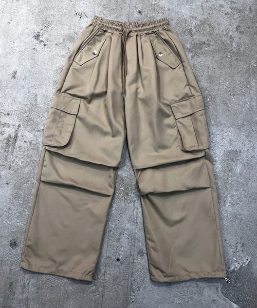 CALIFORNIA OUTFITTERS(カリフォルニア アウトフィッターズ)の「5C12 ワイドカーゴ イージーパンツ(カーゴパンツ・メンズ・ブラック/カーキ/ベージュ・FREE)」の11枚目の写真