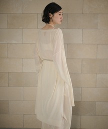 sheer knit tunic /シアーニットチュニック