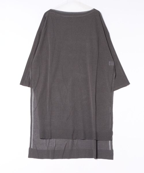 LAULEN(ローレン)の「sheer knit tunic /シアーニットチュニック(ニット/セーター・レディース・チャコールグレー/ベージュ/アイボリー・FREE)」の19枚目の写真