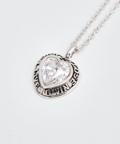 AMBUSH(アンブッシュ)の「【AMBUSH/アンブッシュ】HEART CLASS RING CHARM NECKLACE(ネックレス・メンズ・ピンク/クリア・FREE)」の5枚目の写真