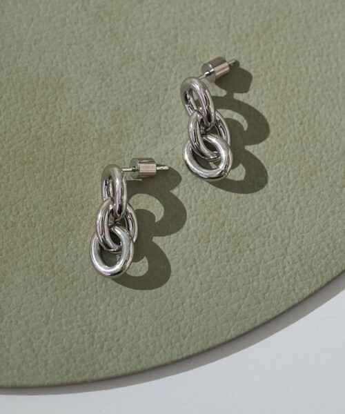 collex(コレックス)の「【dignif】【金属アレルギー対応】ピアス Bold Chain(ピアス(両耳用)・レディース・ゴールド/シルバー・フリー)」の1枚目の写真
